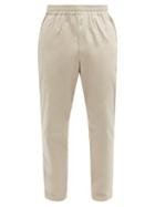 Matchesfashion.com Barena Venezia - Bragola Elasticated-waist Cotton-blend Trousers - Mens - Beige