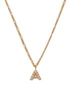 Matchesfashion.com Otiumberg - Alphabet Pearl & 14kt Gold-vermeil A-m Necklace - Womens - Pearl