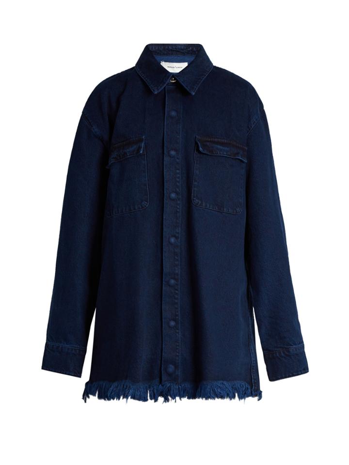 Marques Almeida Frayed-edge Denim Jacket