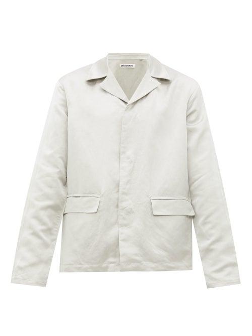 Matchesfashion.com Our Legacy - Piraya Linen Blend Shirt Jacket - Mens - White