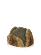 Yves Salomon Cotton And Rabbit-fur Hat