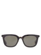 Ladies Accessories Linda Farrow - Burton D-frame Gold-plated & Acetate Sunglasses - Womens - Black