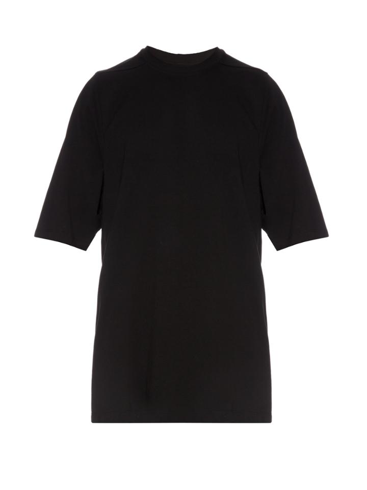 Rick Owens Long-line Short-sleeved Sweatshirt