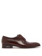 Matchesfashion.com Paul Smith - Spencer Leather Derby Shoes - Mens - Burgundy