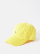 Polo Ralph Lauren - Logo-embroidered Cotton-twill Baseball Cap - Mens - Yellow