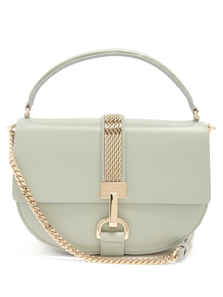 Lanvin Lien Leather Shoulder Bag