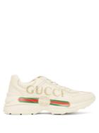 Gucci Rhyton Logo-print Leather Low-top Trainers