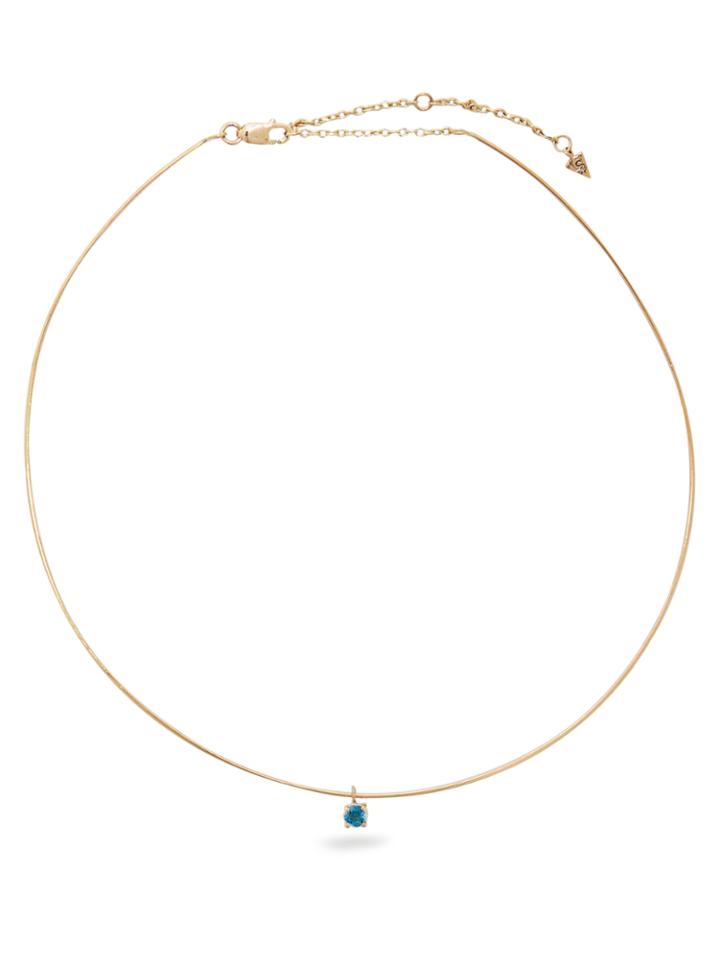 Loren Stewart Topaz & Yellow-gold Choker