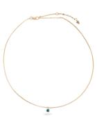 Loren Stewart Topaz & Yellow-gold Choker