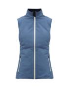 Matchesfashion.com Falke - Caro Zip Up Technical Shell Gilet - Womens - Blue