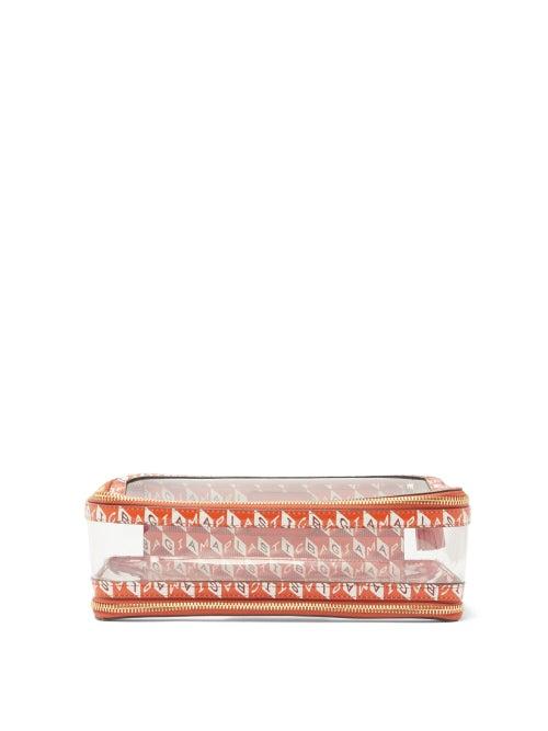 Matchesfashion.com Anya Hindmarch - In-flight I Am A Plastic Bag Travel Bag - Womens - Orange Multi