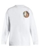 Off-white Chirico-print Cotton-jersey Sweatshirt