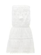 Matchesfashion.com Melissa Odabash - Iris Broderie-anglaise Cotton Mini Dress - Womens - White