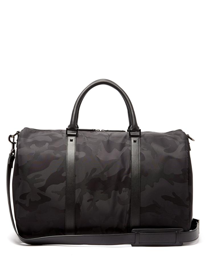 Valentino Rockstud Camouflage Holdall