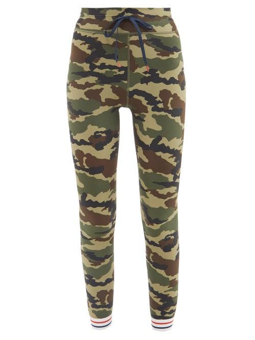 The Upside - Heritage Camouflage-print Jersey Leggings - Womens - Camouflage