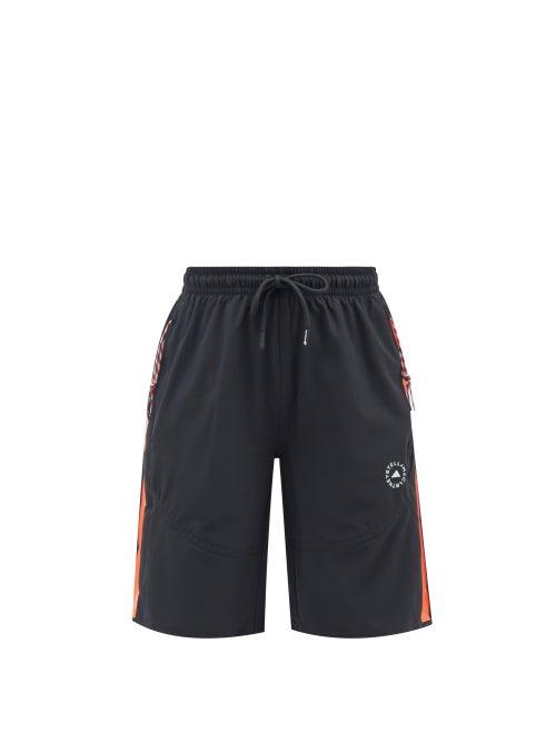 Adidas By Stella Mccartney - Technical Recycled Fibre-blend Shorts - Womens - Black
