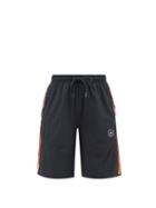 Adidas By Stella Mccartney - Technical Recycled Fibre-blend Shorts - Womens - Black