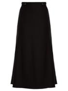 Gabriela Hearst Baccino Wool-crepe Midi Skirt