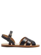 A.p.c. Lilia Laser-cut Leather Sandals