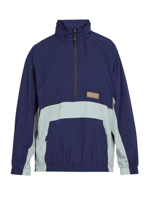 Matchesfashion.com P.a.m. - Odyssey Stretch Nylon Track Jacket - Mens - Navy