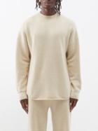 Extreme Cashmere - No.53 Crew Hop Stretch-cashmere Sweater - Mens - Beige
