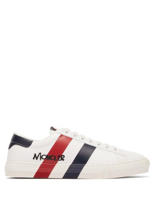 Matchesfashion.com Moncler - Montpellier Leather Trainers - Mens - White