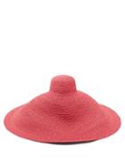 Matchesfashion.com Jacquemus - Valensole Oversized Straw Hat - Womens - Pink