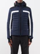 Toni Sailer - Louis Hooded Quilted Ski Jacket - Mens - Navy