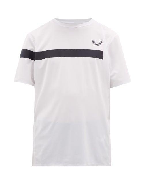 Matchesfashion.com Castore - Logo Print Technical Jersey T Shirt - Mens - White