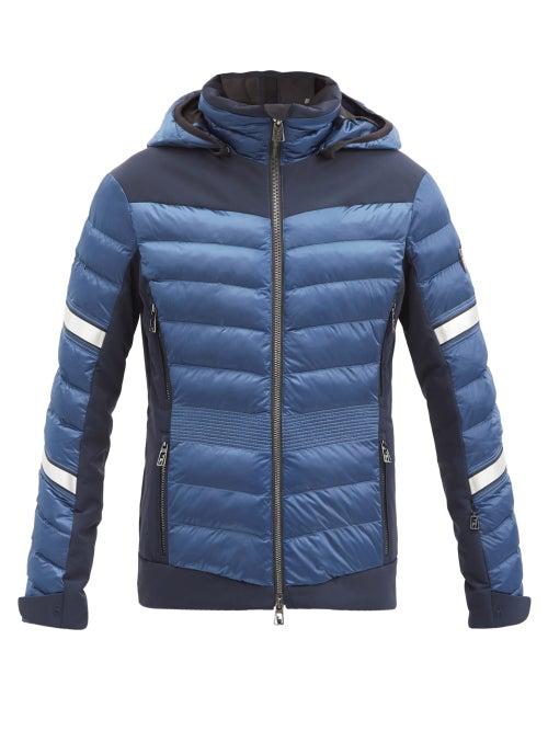 Matchesfashion.com Toni Sailer - Madita Quilted Ripstop Ski Jacket - Womens - Dark Blue