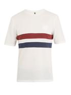 Iffley Road Cambrian Striped-piqu Running T-shirt