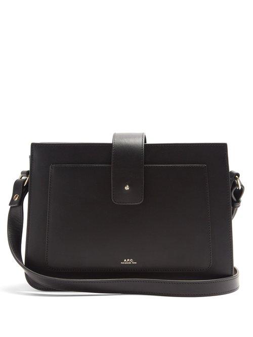 Matchesfashion.com A.p.c. - Albane Leather Shoulder Bag - Womens - Black