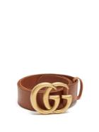 Gucci G-logo 4cm Leather Belt