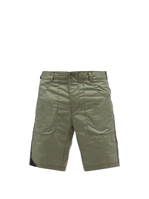 Klttermusen - Ansur Cotton-ripstop Shorts - Mens - Dark Green