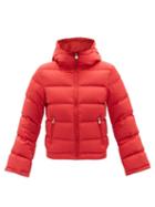 Perfect Moment - Polar Flare Down Ski Jacket - Womens - Red
