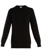 Matchesfashion.com Hillier Bartley - Long Sleeved Ribbed Knit Cashmere Sweater - Womens - Black