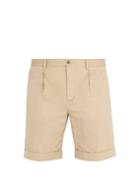Matchesfashion.com Ditions M.r - Clark Cotton Chino Shorts - Mens - Beige