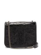Matchesfashion.com Saint Laurent - Niki Mini Leather Cross Body Bag - Womens - Black