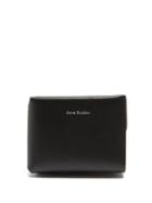 Ladies Accessories Acne Studios - Logo-debossed Tri-fold Leather Wallet - Womens - Black