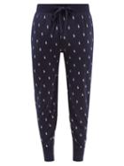 Polo Ralph Lauren - Logo-print Cotton-jersey Pyjama Trousers - Mens - Navy