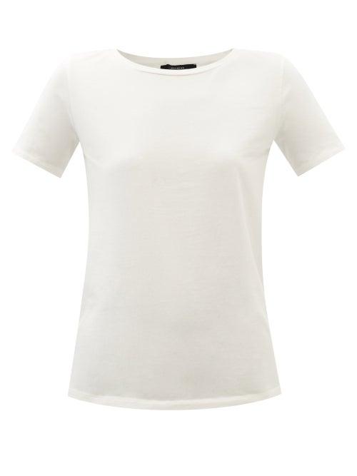 Weekend Max Mara - Multib T-shirt - Womens - White
