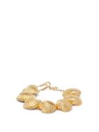 Matchesfashion.com Aurlie Bidermann - Fortaleza Shell 18kt Gold Plated Bracelet - Womens - Gold