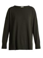 Allude Wool And Cashmere-blend Sweater