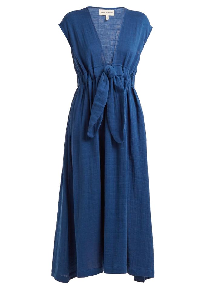 Mara Hoffman Katinka Tie-waist Cotton Dress