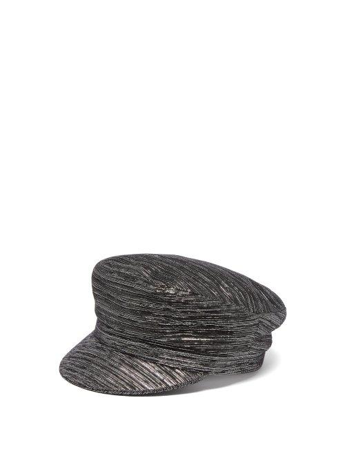 Matchesfashion.com Isabel Marant - Evie Metallic Cap - Womens - Black