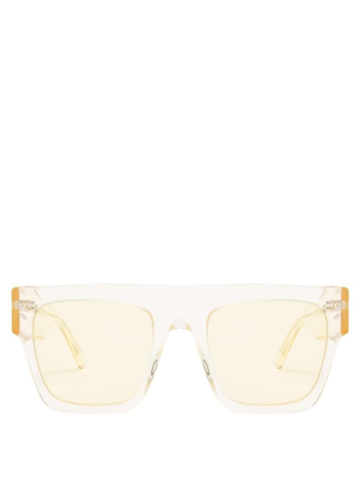 Stella Mccartney Flat-top D-frame Sunglasses
