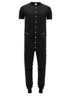 Matchesfashion.com Takahiromiyashita Thesoloist. - Buttoned Cotton-blend Overalls - Mens - Black