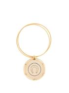 Matchesfashion.com Francesca Villa - Money Go Round 18kt Gold Bangle - Womens - Gold