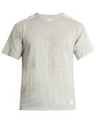 Adidas Originals By Wings + Horns Fading-stripes Cotton-blend T-shirt