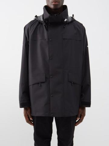 4 Moncler Hyke - Rhonestock Gore-tex Parka - Mens - Black